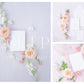 Invitation suite mock up flatlay with florals {Tenderness Bundle}